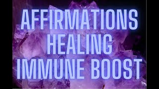 Affirmations SelfHeal Immune BoostPowerful Healing [upl. by Corty]