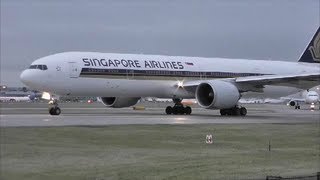 Manchester Airport  Runway 23L Close Up Departures 040113 [upl. by Nalepka572]