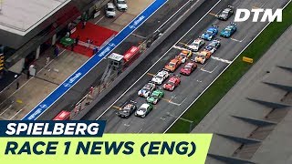 Highlights Race 1  DTM Spielberg 2018 [upl. by Nagaet327]