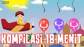 Kompilasi Lagu anak islami Keluarga Nabi Sholawat Badar belajar bahasa arab Alif Ba Ta Tsa [upl. by Brittnee978]