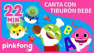 Las Mejores Canciones de Canta con Tiburón Bebé 2018  Recopilación  Pinkfong Canciones Infantiles [upl. by Edveh]