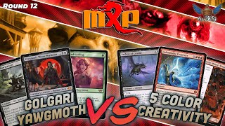 MTG Modern  Golgari Yawgmoth vs 5C Creativity  MXP San Francisco  Round 12 [upl. by Minier]