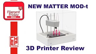 New Matter Modt 3D Printer Unboxing and Review with Complete How To Setup [upl. by Nnyleuqcaj]