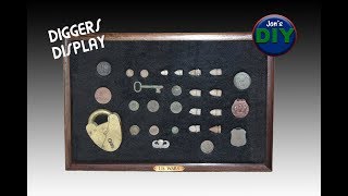 Diggers Display Box  Jons DIY [upl. by Gorlin]