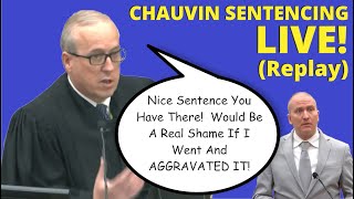 Chauvin Sentencing Hearing LIVE [upl. by Iharas]