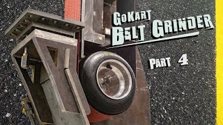 Go Kart belt Grinder Part 4  Working Surface [upl. by Reitrac]