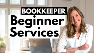 BEGINNER services to offer as a bookkeeper level 1 2 and 3 ideas [upl. by Kamal]