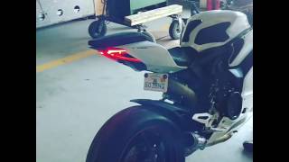 SCproject exhaust Ducati panigale 1199s [upl. by Adnamaa]