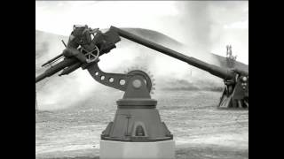 The Great Dictator 1940 CLIP 2AntiAircraft Gun [upl. by Aerdnu]