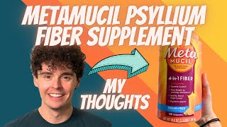 Metamucil Daily Psyllium Husk Powder Supplement SugarFree Powder Review [upl. by Nivrad201]