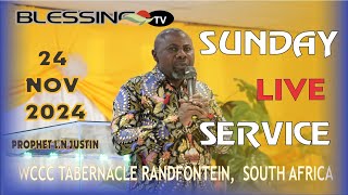 THE WCCC SUNDAY SERVICE BROADCAST 24112024 [upl. by Eilagam606]