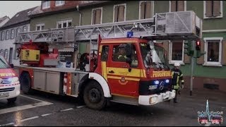 DLK 2312 FF Hofheim TS Löschzugergänzung in Hattersheim [upl. by Dray]