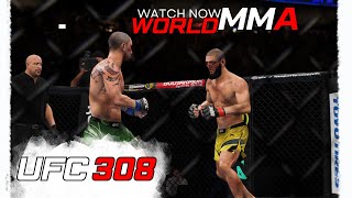 Whittaker vs Chimaev  Full Fight  World MMA ufc mma espn [upl. by Anna-Maria]