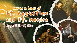 3rd Day of Novena Mass in honor of Saint Augustine and Saint Monica [upl. by Cris708]