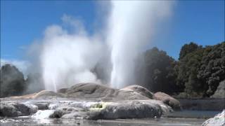 Pohutu Geyser New Zealand Rotorua [upl. by Orlantha555]