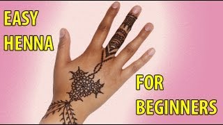 How to Apply Henna for Beginners [upl. by Latsyk]