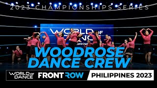 Woodrose Dance Crew  2nd Place High School Division  World of Dance Philippines  WODPH23 [upl. by Anelrahc]