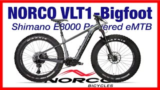 Norco Bigfoot VLT 1 eMTB FatBike [upl. by Maribel843]