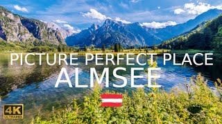 Almsee in Almtal Grünau 🇦🇹 Spectacular Scenery in an Alpine Landscape 4K 60fps ExploreAustria [upl. by Zachar]