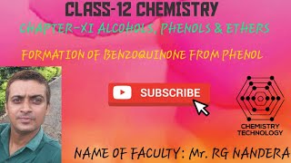 CH11 FORMATION OF BENZOQUINONE FROM PHENOL [upl. by Amelus]