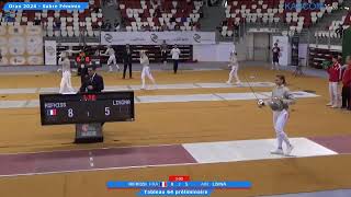 Oran World Cup 2024 SWS  P64  Margaux Rifkiss FRA v Alena Lisina RUS [upl. by Neerbas250]