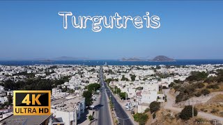 Turgutreis white town 4K [upl. by Elleinwad]