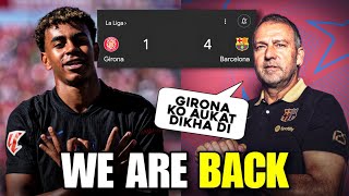 FC BARCELONA TRASHES GIRONA 41 IN  EPIC REVENGE   Mostlybarca [upl. by Fadas741]