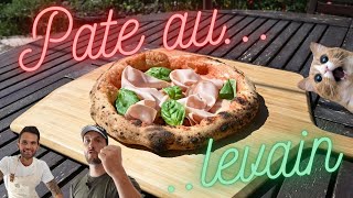 PIZZA NAPOLITAINE AU LEVAIN LIQUIDE DE BoulangeriePasapas  Cuisson au Ooni Karu 16 [upl. by Veedis]