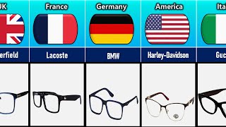 Eye Glass Brands From Different Countries 1 [upl. by Halsey]