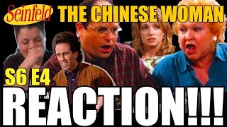 FIRST TIME WATCHING  SEINFELD S6 E4 quotThe Chinese Womanquot  REACTION 😂 [upl. by Elleraj]