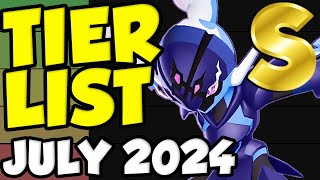 THE BEST POKEMON UNITE TIER LIST JULY 2024  CERULEDGE RELEASE [upl. by Wilhelm]