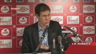 Ligue 1  Lille  Valenciennes 2 à 1 Rudi Garcia [upl. by Ettore]