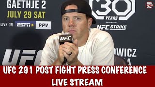 UFC 291 Poirier vs Gaethje 2 PostFight Press Conference Live Stream [upl. by Gord]