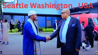 Abdisalaan Hereri iyo Soomaalida Seattle Washington quotBarnaamij xiiso badan [upl. by Georgiana]