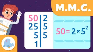 MÍNIMO MÚLTIPLO COMUM 🔢 Como se calcula o mínimo múltiplo comum  Matemática para crianças [upl. by Staal]