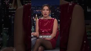 WHEN MOM TRANSFORMS INTO A MODEL 🌟😱conanobrien jimmyfallon strangerthings milliebobbybrown [upl. by Brosy]