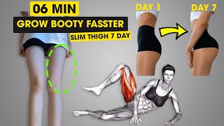 🔥How to Grow BOOTY ➜ GLUTES BURN ➜ Exercises for Thighs Butt [upl. by Assirol690]