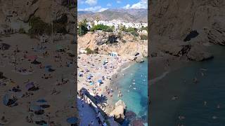 Amazing views in Balcón de Europa in Nerja Spain 🌞😊😮 🇪🇸 shorts krieljan nerja travel [upl. by Naenaj]