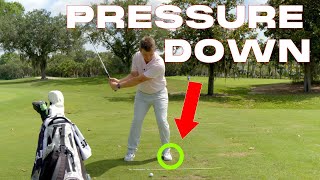 Start YOUR Downswing Like A Pro Golfer  Pressure Shift [upl. by Jeuz118]