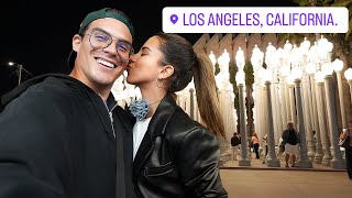 24 HORAS en LOS ANGELES ✈️🎡  Gus Zapiain VLOG [upl. by Ahsyla18]