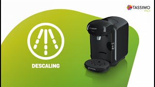 TASSIMO VIVY  How to descale your machine [upl. by Icyaj]