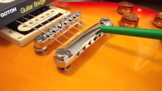 Why top wrap strings on Les Paul and SG tailpieces [upl. by Tori]