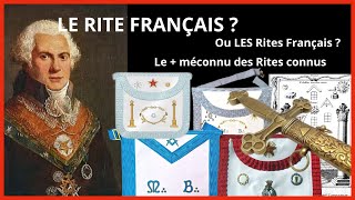 Le Rite Français ou les Rites Français  Découverte du Rite FrancMaçon le plus pratiqué en France [upl. by Atinod]