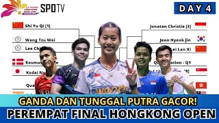 OPTIMIS JADWAL PEREMPAT FINAL HONGKONG OPEN 2024 HARI INI DAY 4 hongkongopen2024 [upl. by Airat948]