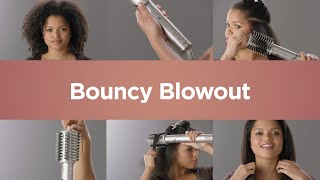 Hair Styler  Voluminous Blowout for Coily Hair [upl. by Bussy]