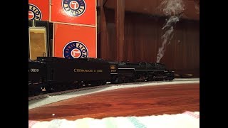 MTH O Scale Premier CampO 2666 Allegheny Steam Locomotive Protosound 30 12818 [upl. by Enilehcim]