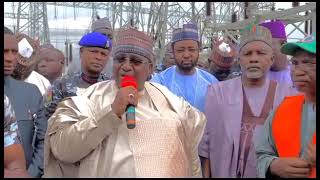 Gov Dr Nasir Idris KAURAN GWANDU visit to the TCN transmission unit to witness the fire outbreak [upl. by Sarazen976]