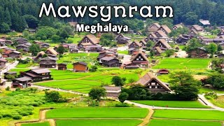 Wettest place Mawsynram village  Meghalaya  place earth world [upl. by Eniamreg]