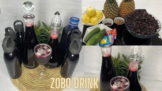 HOW TO MAKE HEALTHY ZOBO DRINK AT HOME  ZOBO RECIPE [upl. by Garey]