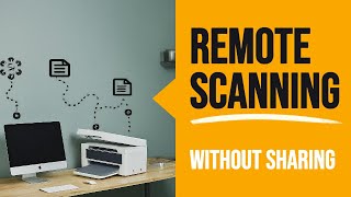 Remote Scanning from lan network without sharing  How to scan from network printer windows [upl. by Jary]